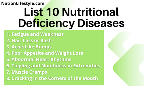 8 Nutritional Deficiency Diseases