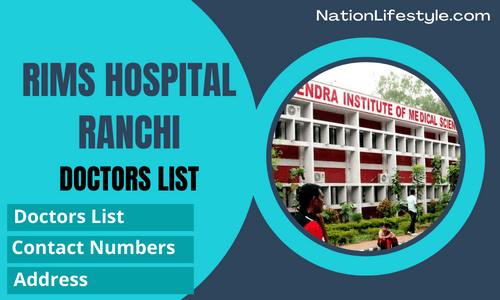 RIMS Hospital Ranchi Doctor List