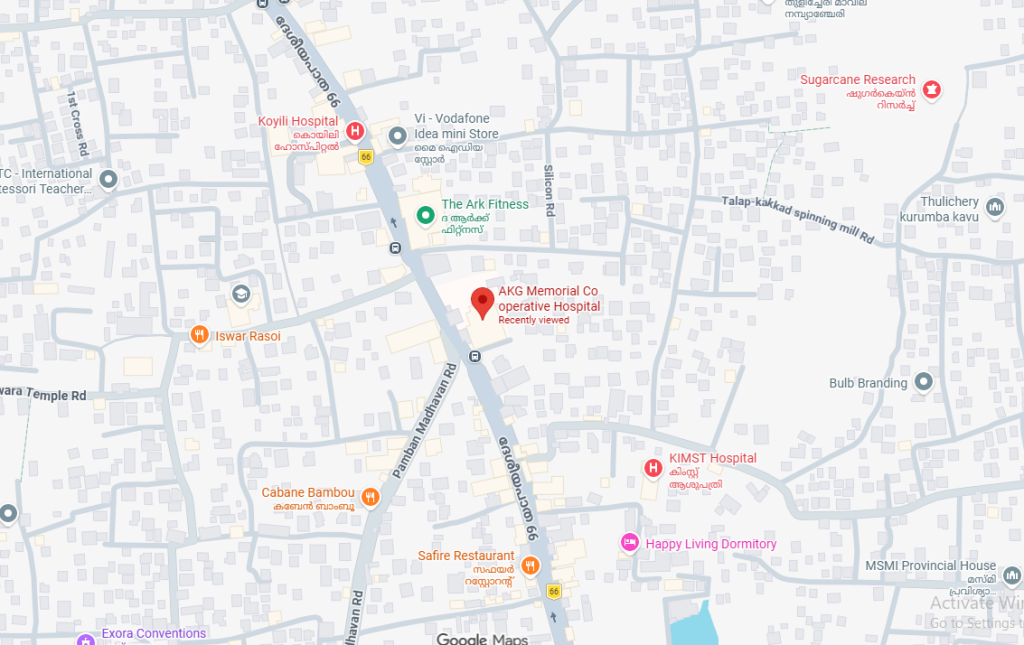 Address & Contact Details – AKG Memorial Co‑operative Hospital