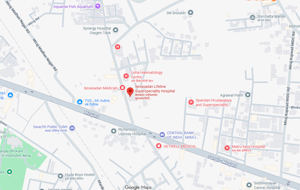 Seva Sadan Hospital Miraj Address & Contact Details